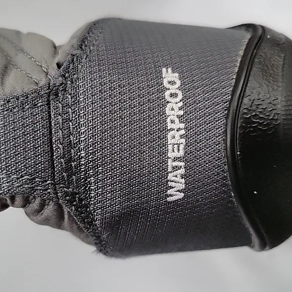 Columbia Winter Snow Waterproof Grey Boots w/ Omni-heat &amp; Omni-grip - Unisex 4Y