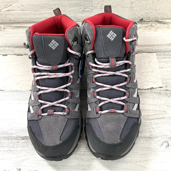 Columbia Women’s Crestwood Mid Lace Up Waterproof Hiking Boots Size 9 NIB