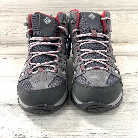 Columbia Women’s Crestwood Mid Lace Up Waterproof Hiking Boots Size 9 NIB