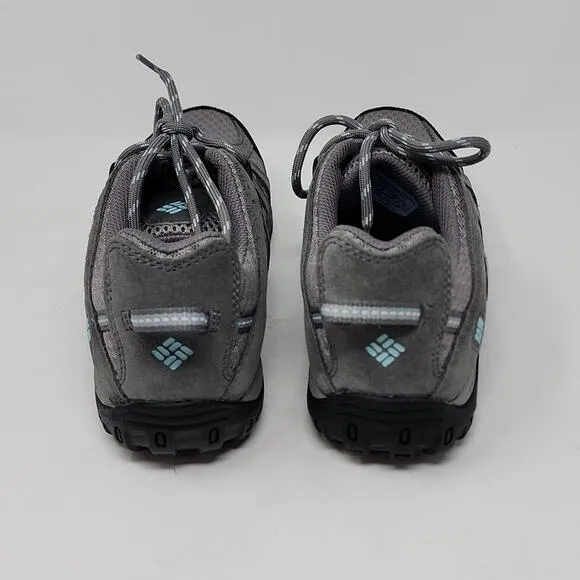 Columbia Women's Redmond Grey Outdoor Hiking Shoes Size 8
