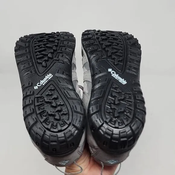 Columbia Women's Redmond Grey Outdoor Hiking Shoes Size 8