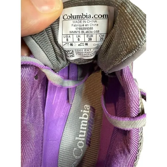 Columbia Women's Trail Running Shoes  Multi Purpose Athletic Sneaker Size 8