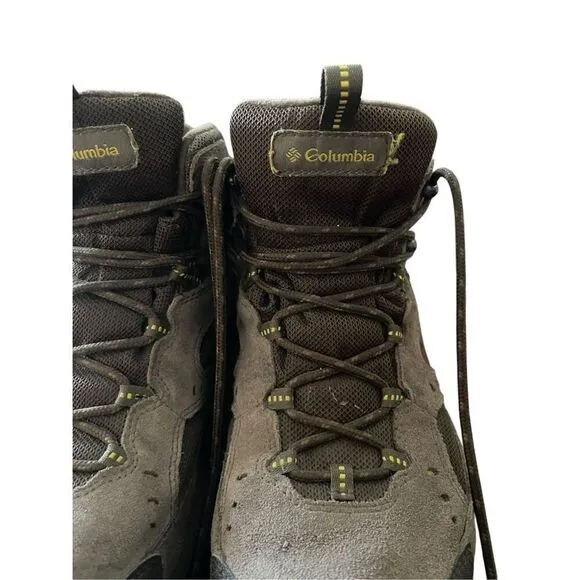 Columbia Men's Brown Lace Up Waterproof Coretek Hiking Boots Size 9.5