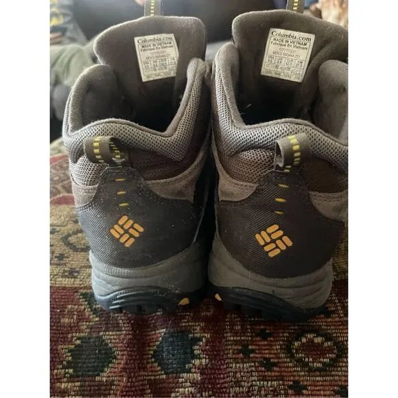 Columbia Men's Brown Lace Up Waterproof Coretek Hiking Boots Size 9.5