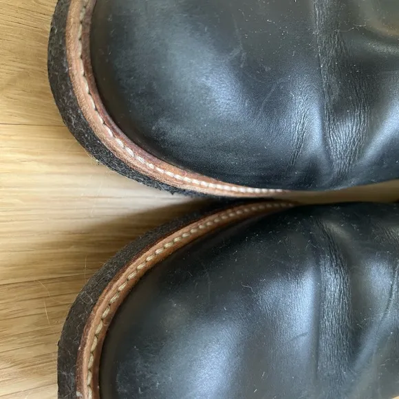 Common Projects Leather Men's Chelsea Ankle Boots Black 41
