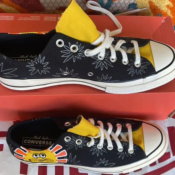 Converse 172825CCHUCK TAYLOR 70 OXBLACK/AMARILLO/BOLD MANDARINMen’s sneakers