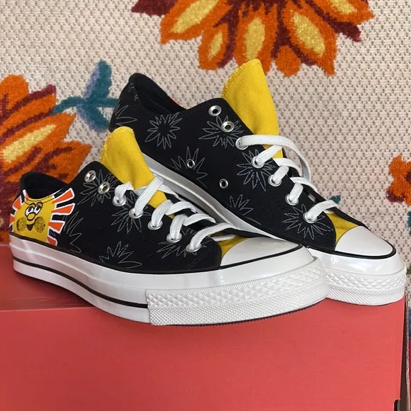 Converse 172825CCHUCK TAYLOR 70 OXBLACK/AMARILLO/BOLD MANDARINMen’s sneakers