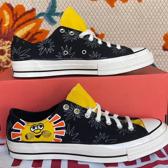 Converse 172825CCHUCK TAYLOR 70 OXBLACK/AMARILLO/BOLD MANDARINMen’s sneakers