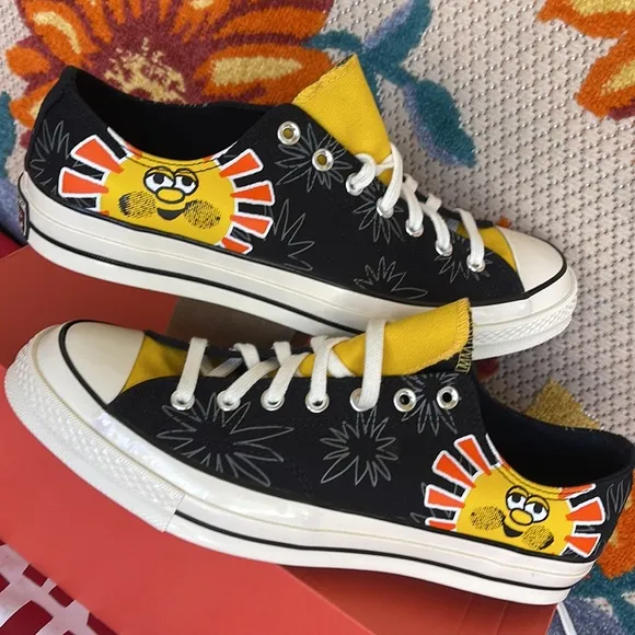 Converse 172825CCHUCK TAYLOR 70 OXBLACK/AMARILLO/BOLD MANDARINMen’s sneakers