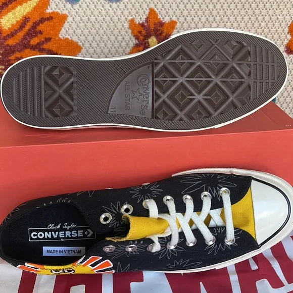 Converse 172825CCHUCK TAYLOR 70 OXBLACK/AMARILLO/BOLD MANDARINMen’s sneakers