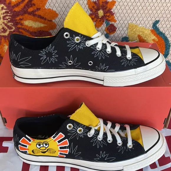 Converse 172825CCHUCK TAYLOR 70 OXBLACK/AMARILLO/BOLD MANDARINMen’s sneakers