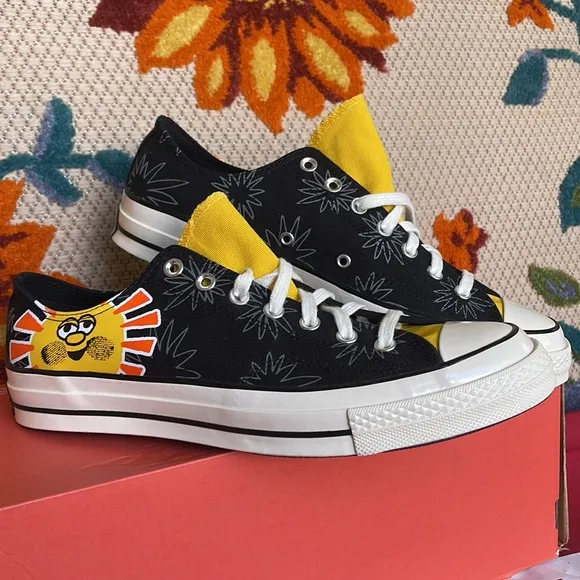 Converse 172825CCHUCK TAYLOR 70 OXBLACK/AMARILLO/BOLD MANDARINMen’s sneakers