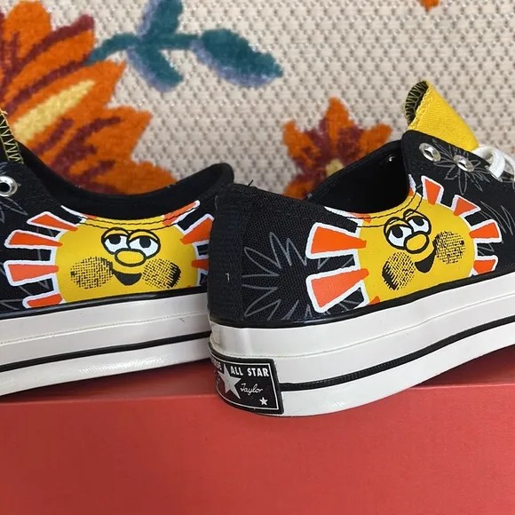 Converse 172825CCHUCK TAYLOR 70 OXBLACK/AMARILLO/BOLD MANDARINMen’s sneakers