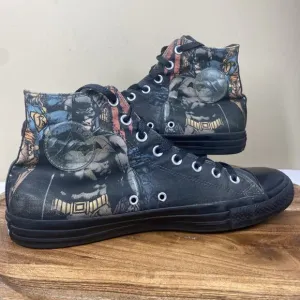 Converse All Star Batman DC Comics Rebirth Vol 1 Mens Black Batman Size 10 Shoes