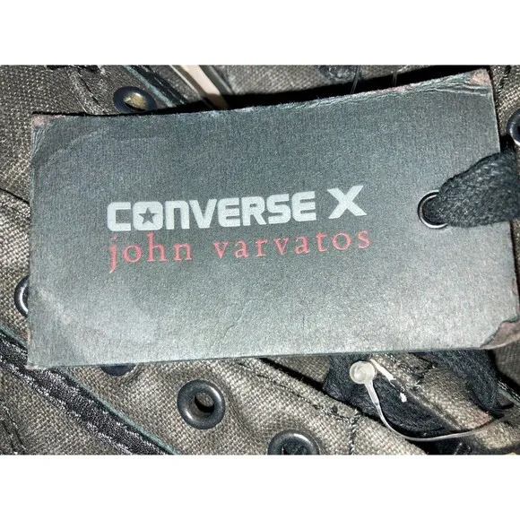 Converse All-Star-John Varvatos 10th Anniversary-Women's 7-Black Shoes- 151298C