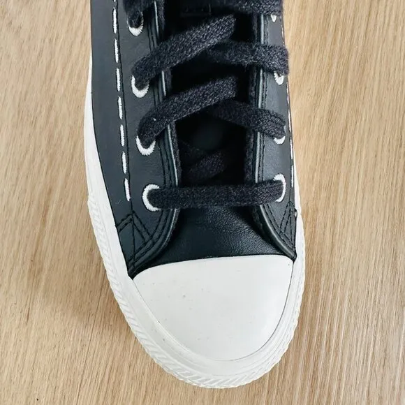 ⭐Converse Chuck Taylor All Star Bold Stitch Size 7.5 Women's Shoes Black A07954C