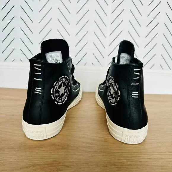 ⭐Converse Chuck Taylor All Star Bold Stitch Size 7.5 Women's Shoes Black A07954C