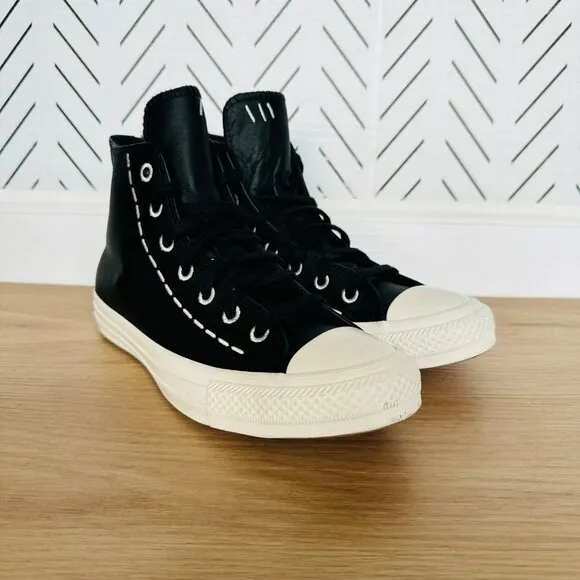 ⭐Converse Chuck Taylor All Star Bold Stitch Size 7.5 Women's Shoes Black A07954C