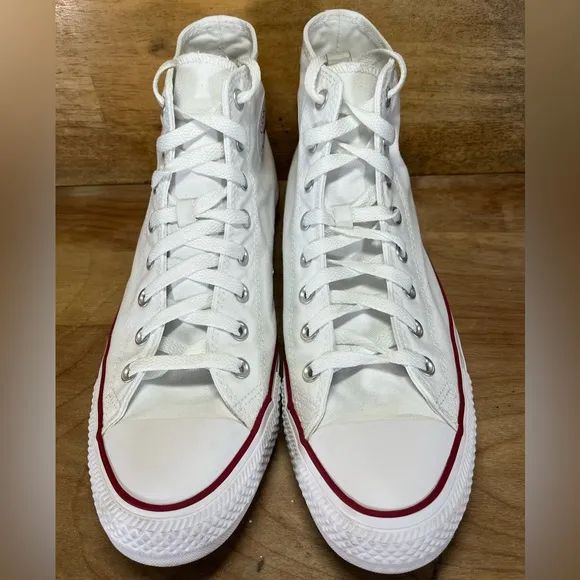 Converse Chuck Taylor All Star Hi Mens Size 11 Shoes Sneakers Red White Blue
