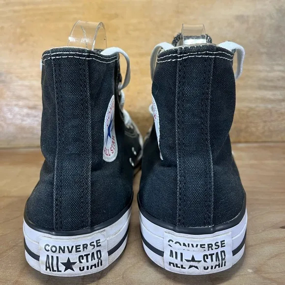 Converse Chuck Taylor All Star Hi Womens Size 7.5 Shoes Sneakers Black M9160