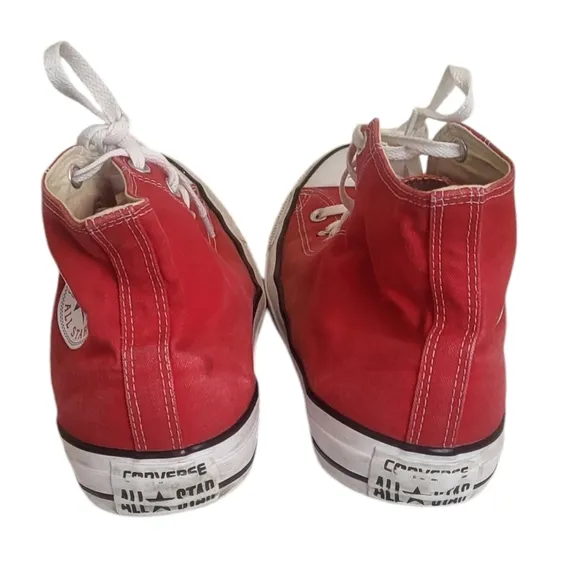 Converse Chuck Taylor All Star Red Hi Top Shoes