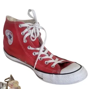 Converse Chuck Taylor All Star Red Hi Top Shoes