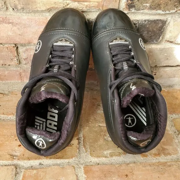 Converse Dwyane Wade 1.3 Mid Top Triple Black Basketball Sneakers Shoes Men's 7