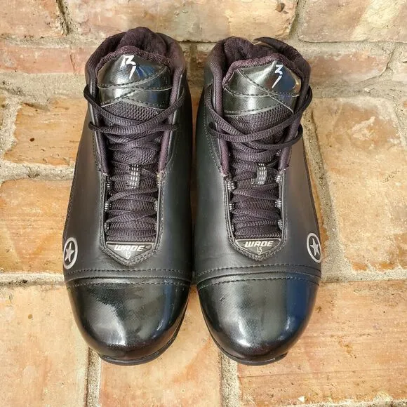 Converse Dwyane Wade 1.3 Mid Top Triple Black Basketball Sneakers Shoes Men's 7