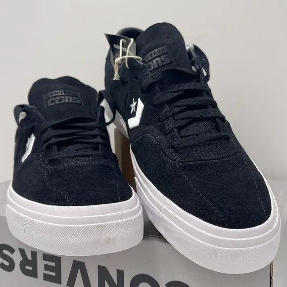 Converse Men's Black Sneakers 163261CLOUIE LOPEZ PRO OX BLACK/BLACK/WHITE