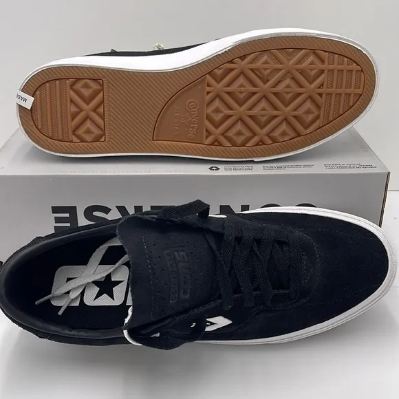 Converse Men's Black Sneakers 163261CLOUIE LOPEZ PRO OX BLACK/BLACK/WHITE