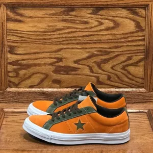 Converse One Star Ox Bold Mandarin Field Surplus Shoes