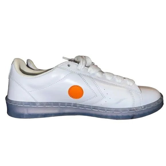 Converse Rockit SZ 9 - Women’s 10 1/2 orange and white pro leather
