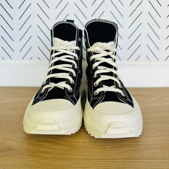 ⭐Converse Run Star Hike Hi Platform Sz 9.5 Mens Shoes Floral Embroidery A02192C⭐