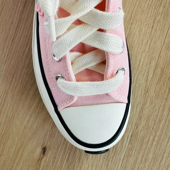 ❤️❤️❤️Converse Run Star Hike Platform 3D Flowers Hi 11 Women Shoes Pink A09801C