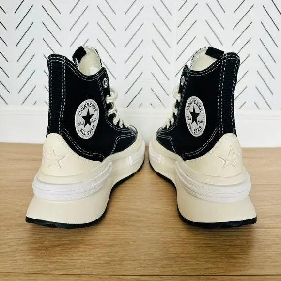 ⭐Converse Run Star Legacy CX Hi Sz 7 Women's Shoes Sneakers Black A00869C New