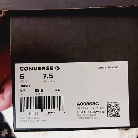 Converse RunStar Legacy CX Shoes Size 7.5 Women