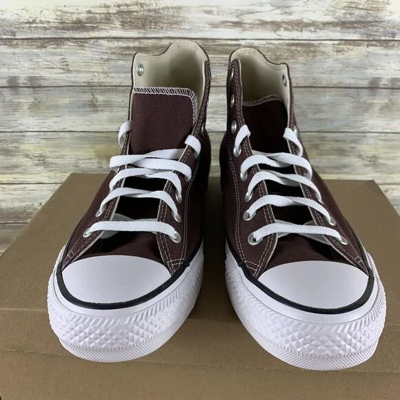 Converse Shoes Mens 10 Brown Eternal Earth Chuck‎ Taylor All Stars Hi A04543F