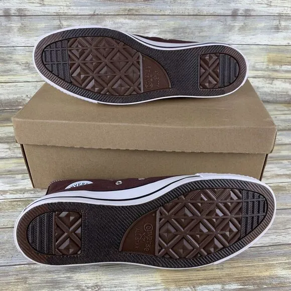 Converse Shoes Mens 10 Brown Eternal Earth Chuck‎ Taylor All Stars Hi A04543F
