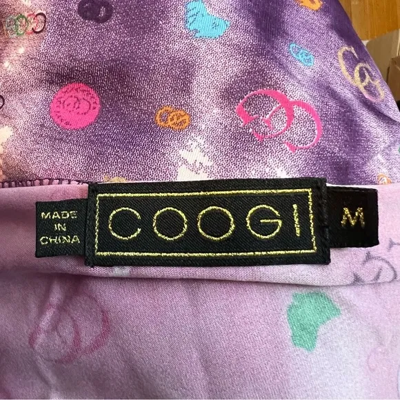 COOGIE Luxuary Logo Dress Size Medium