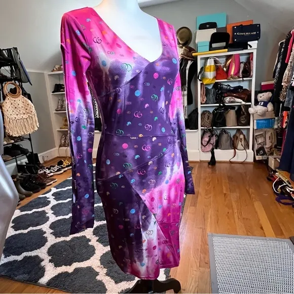 COOGIE Luxuary Logo Dress Size Medium
