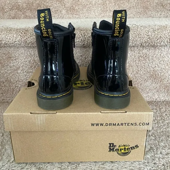 COPY - Dr. Martens Toddler 1460 Patent Leather Lace Up Boots