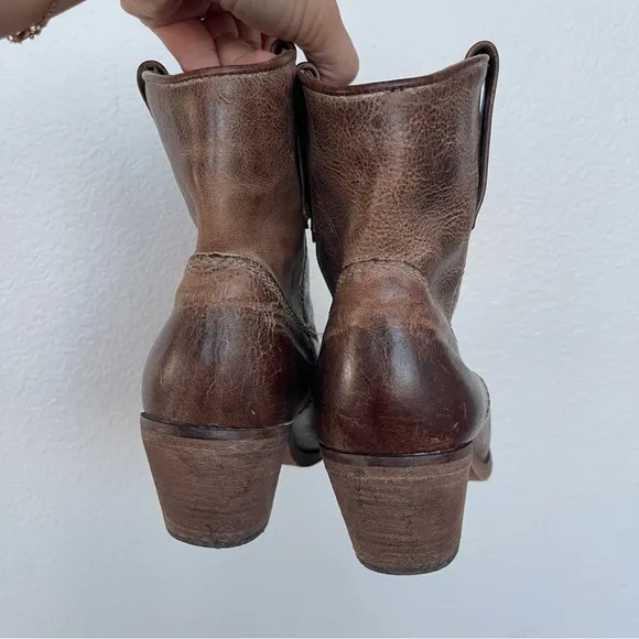 Corral Western Ankle Booties Size 8