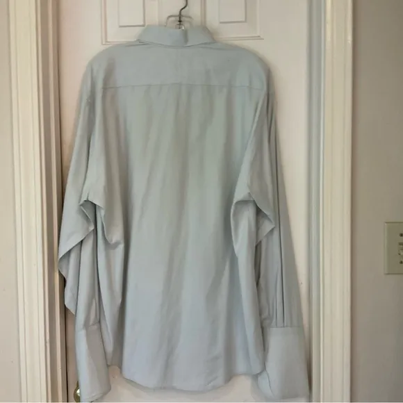 Craig Taylor Dress Shirt, French Cuffs, Luxury Designer and Fabric, Size 16.5 R