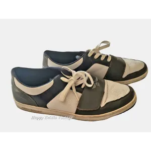 Creative Recreation Men's Gray White Leather Two Tone Lace Up‎ Low Top Sneaker