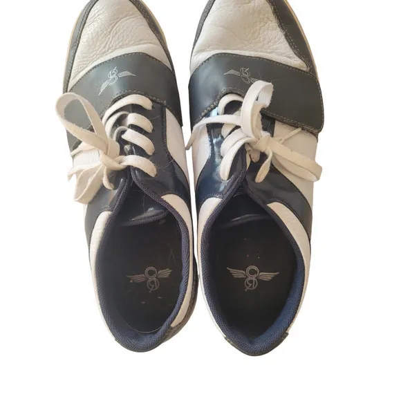 Creative Recreation Men's Gray White Leather Two Tone Lace Up‎ Low Top Sneaker