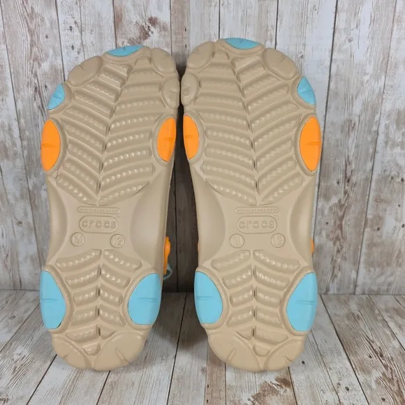 Crocs All-Terrain Clog Sandal Adjustable Strap Comfort Casual Shoes Mens 12