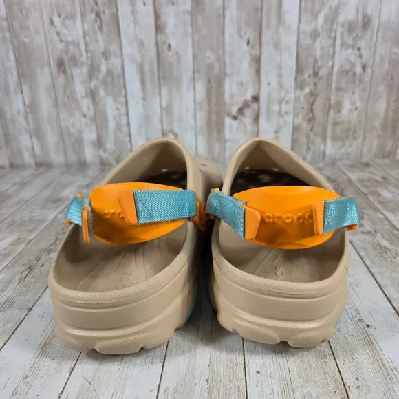 Crocs All-Terrain Clog Sandal Adjustable Strap Comfort Casual Shoes Mens 12