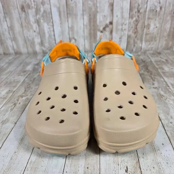 Crocs All-Terrain Clog Sandal Adjustable Strap Comfort Casual Shoes Mens 12