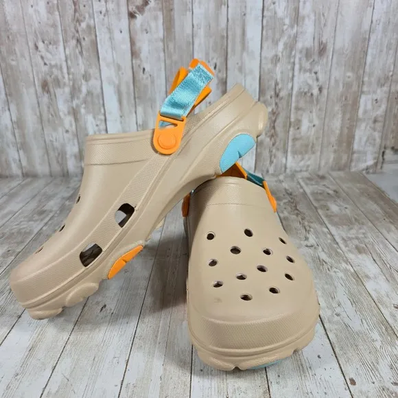 Crocs All-Terrain Clog Sandal Adjustable Strap Comfort Casual Shoes Mens 12