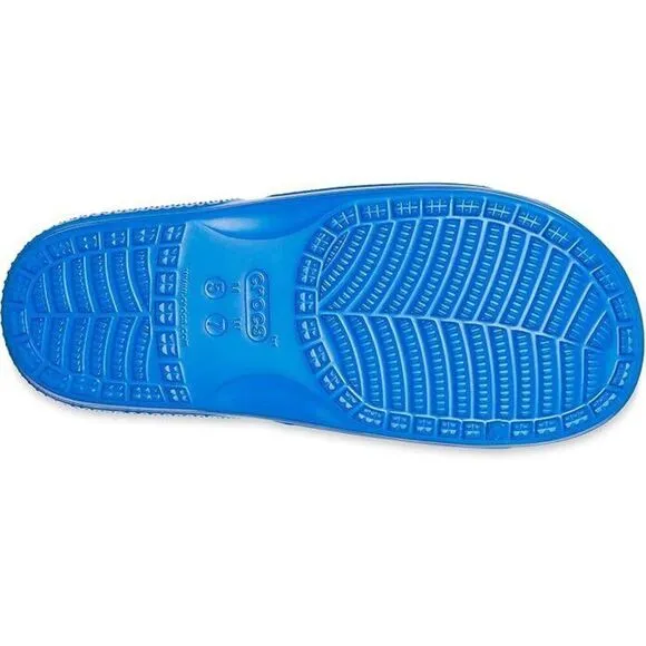 Crocs Classic 206121-4KZ Men's US 5 Blue Slip On Casual Slide Slippers POW70